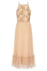 Nola Sequin Bodice Dress with Tiered Skirt